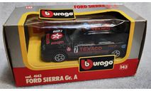 Ford Sierra Gr.A black 1-43 Burago cod.4143, масштабная модель, scale43