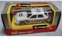 Ford Sierra Rally white 1-43 Burago cod.4183, масштабная модель, scale43