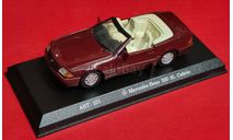 Mercedes 320 SL Cabrio d.red 1-43 DetailCars Art.231, масштабная модель, scale43, Mercedes-Benz