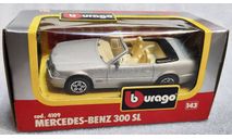Mercedes-Benz 300 SLsilver 1-43 Burago cod.4109, масштабная модель, scale43