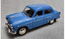 Москвич-407 голубой 1-43 DeAgostini #1, масштабная модель, Автолегенды СССР журнал от DeAgostini, scale43, МЗМА