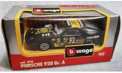 Porsche 928 Gr.A black 1-43 Burago cod.4110