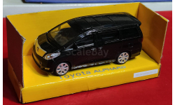 Toyota Alphard  black 1/43 Rastar