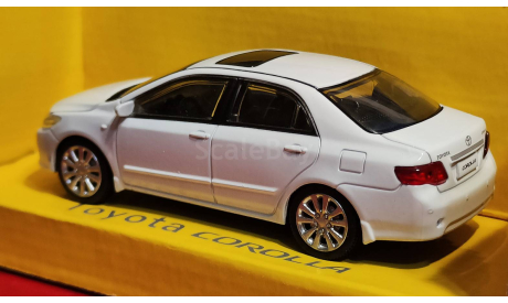 Toyota Corolla white 1/43 Rastar, масштабная модель, scale43