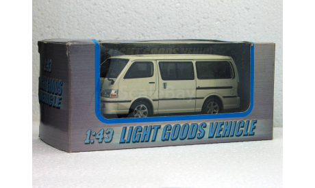 Toyota Hiace 1998  Minibus white 1-43 model car, масштабная модель, scale43