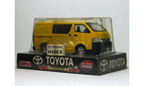 Toyota Hiace 200 series  - Crown Comfort Taxi yellow 1-43  Carven - Hong Kong Public Vehicles Series, масштабная модель, scale43