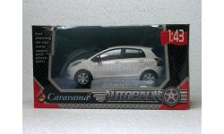 Toyota Yaris white 1-43 Cararama