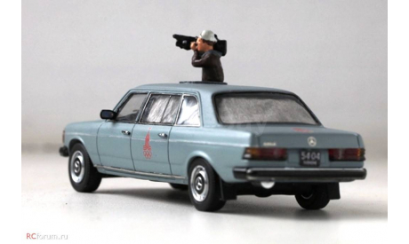 MERCEDES-BENZ V123 1980 ’Олимпиада’ в масштабе 1:43, масштабная модель, scale43