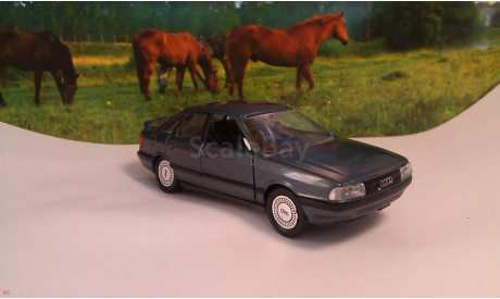 Audi 90 quattro В3 Typ (89) от производителя Schabak №1037 в масштабе 1:43, масштабная модель, scale43