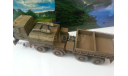 МЗКТ 74132 балластник военный в масштабе 1:43, масштабная модель, scale43