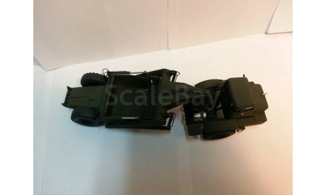 Маз 529е и Самоходный скрепер Д-375П в масштабе 1:43, масштабная модель, scale43