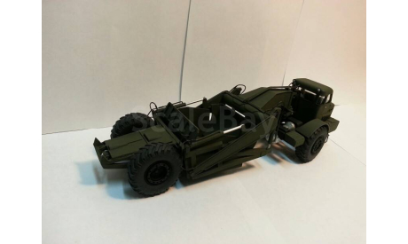 Маз 529е и Самоходный скрепер Д-375П в масштабе 1:43, масштабная модель, scale43