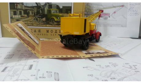 Автокран К-51 ( МАЗ-200 ) в масштабе 1:43, масштабная модель, scale43
