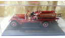 Stutz Model C 1924 пожарная модель от производителя Signature Yat Ming Fire в масштабе 1:43, масштабная модель, 1/43