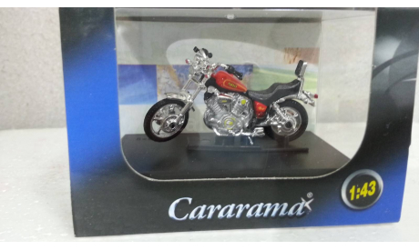 Мотоцикл Yamaha XV1000 VIRAGO (красный) от производителя Cararama/Hongwell, масштабная модель мотоцикла, Bauer/Cararama/Hongwell, scale43