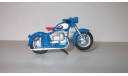 Мотоцикл Victoria Bergmeister (синий) от производителя Schuco в 1:43 масштабе, масштабная модель мотоцикла, 1/43
