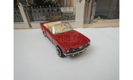 Ford Mustang от производителя Franklin Mint в масштабе 1:43, масштабная модель, scale43