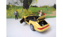 Porsche 911 Carrera 2 Cabrio от производителя Schabak в заявленном масштабе 1:43, масштабная модель, 1/43