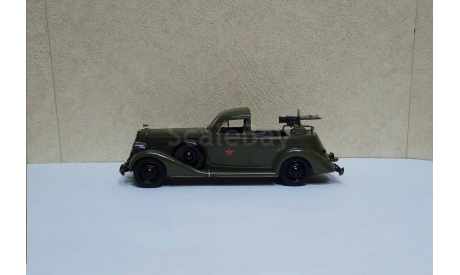 Зис 101 с пулеметной установкой ’Максим’ в масштабе 1:43, масштабная модель, scale43