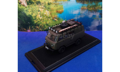 УАЗ 3909 в масштабе 1:43, масштабная модель, scale43