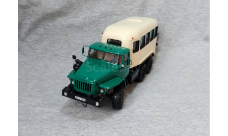 Вахтовый Автобус КАвЗ 4224 в масштабе 1:43, масштабная модель, scale43