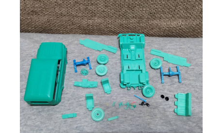 Сборная модель (кит) Уаз 2966 от мастерской Amour, сборная модель автомобиля, scale43, Мастерская Amour