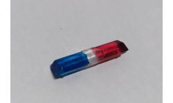 Светосигнальная балка , Мигалка синий-красный Тип 6 в масштабе 1:43