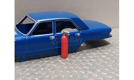 Огнетушитель в масштабе 1:43, элементы для диорам, 1/43