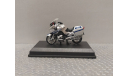 Мотоцикл BMW R1200RT полиция ДПС , цвет серебристый, масштабная модель мотоцикла, scale43