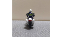 Фигурка мотоциклист полиция дпс в масштабе 1:43 из смолы, фигурка, scale43