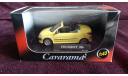 Peugeot 206 CC от производителя Cararama/Hongwell, масштабная модель, scale43, Bauer/Cararama/Hongwell