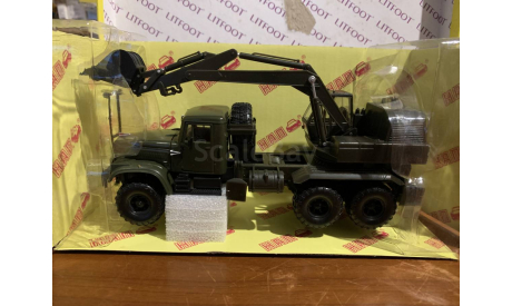 Краз 255 Б1 эов, масштабная модель, Наш автопром, scale43