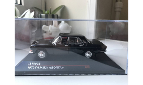 ГАЗ-М24 «Волга», 1970. Чёрный., масштабная модель, IST Models, 1:43, 1/43