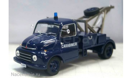 Полицейские Машины Мира №65 - Fiat 615 Carabinieri, журнальная серия Полицейские машины мира (DeAgostini), scale43