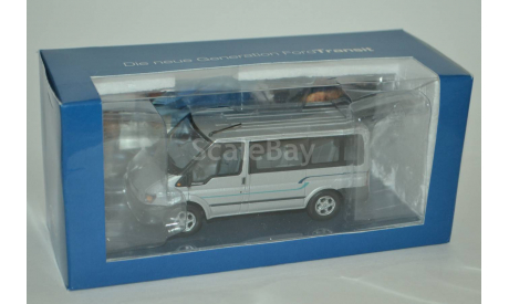 Ford Transit 2001 silver, масштабная модель, scale43
