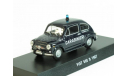 Fiat 600 D 1967 Carabinieri, масштабная модель, scale43