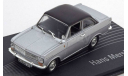 Opel Kadett A Coupe Hans Mersheimer 1964 серебристый с черным, масштабная модель, scale43