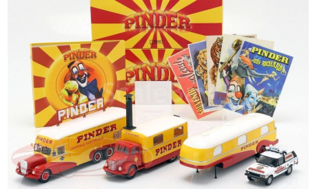 Four Car Set Pinder Circus, масштабная модель, 1:43, 1/43