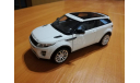 LAND ROVER EVOQUE  1:24 welly, масштабная модель, scale24