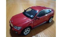 BMW X6 1:24, масштабная модель, Welly, scale24