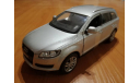 AUDI Q7 1:24, масштабная модель, Welly, scale24