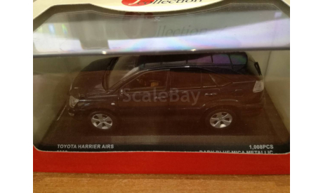 Toyota Harrier 2006 AIRS dark blue, масштабная модель, scale43