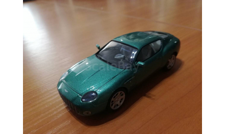 Суперкары №43 Aston Martin DB7 Zagato, масштабная модель, scale43