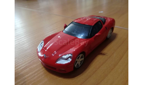 Суперкары №6 Chevrolet Corvette С6-Z51, масштабная модель, scale43