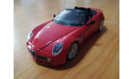 Альфа Ромео 8C Spider, Суперкары №53, масштабная модель, Alfa Romeo, 1:43, 1/43