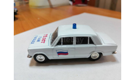 ВАЗ-2101 ГАИ ГИБДД 75 ЛЕТ, масштабная модель, Агат/Моссар/Тантал, scale43