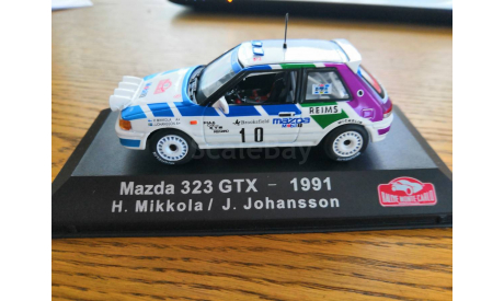 Mazda 323 GTX  1991 sport, масштабная модель, Atlas, scale43