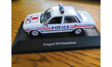 Peugeot 505 Police, масштабная модель, scale43