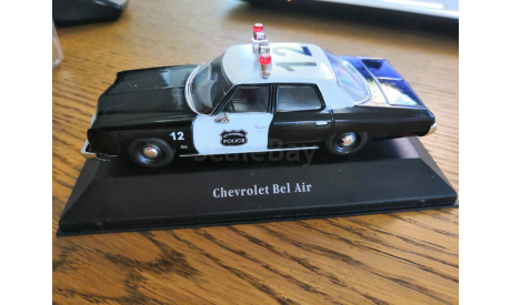 Chevrolet Bel air police usa, масштабная модель, scale43