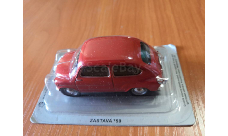 Zastava 750 dea, журнальная серия Kultowe Auta PRL-u (Польша), scale43